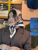 مینی اسکارف ابریشم کالکشن مشکی