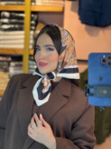 مینی اسکارف ابریشم کالکشن مشکی