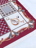 مینی اسکارف ابریشم کالکشن زنجیری 2