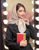 مینی اسکارف مجلسی پتینه قواره ۷۵